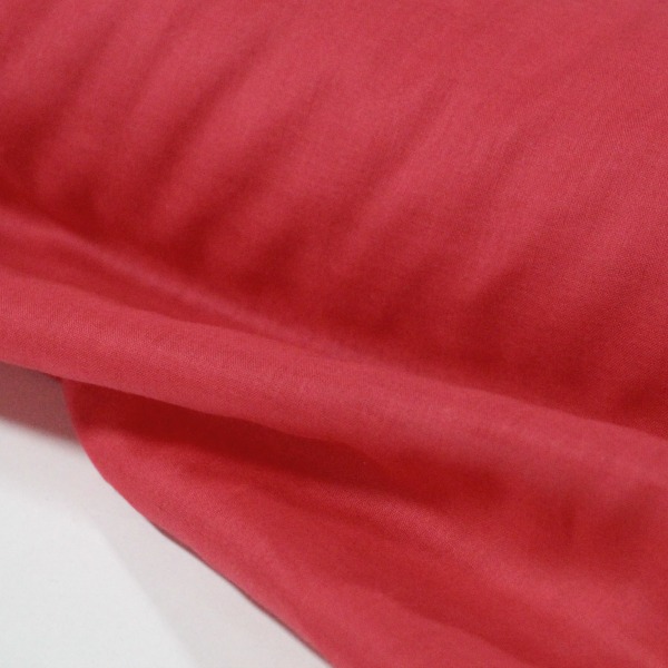 Light Red Quality 100% Cotton Voile - 135 cms wide | Textiles Direct