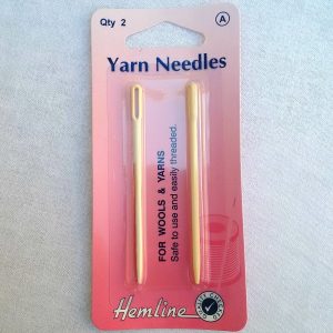 Hemline Yarn Large Eye Metal Hand Needles