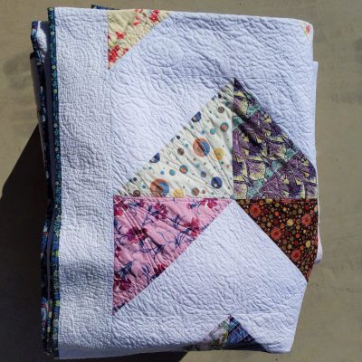 Folded quilt